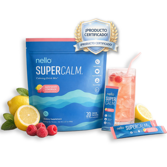 ¿El estrés te consume?¿Y Sientes la Hinchazón? ¡Recupera tu calma y tu figura! - Supercalm