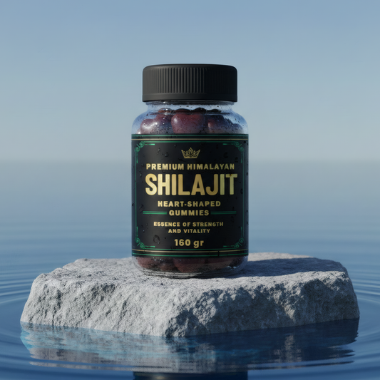 Gomas Premium Shilajit: Más energía, de forma natural
